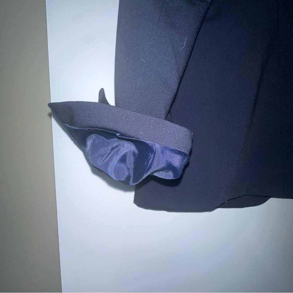 Liz Claiborne Suit Blazer Jacket Navy Size 14 - Picture 3 of 6